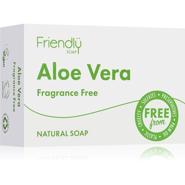 Friendly Soap Friendly Soap Natural Soap Aloe Vera naravno milo 95 g