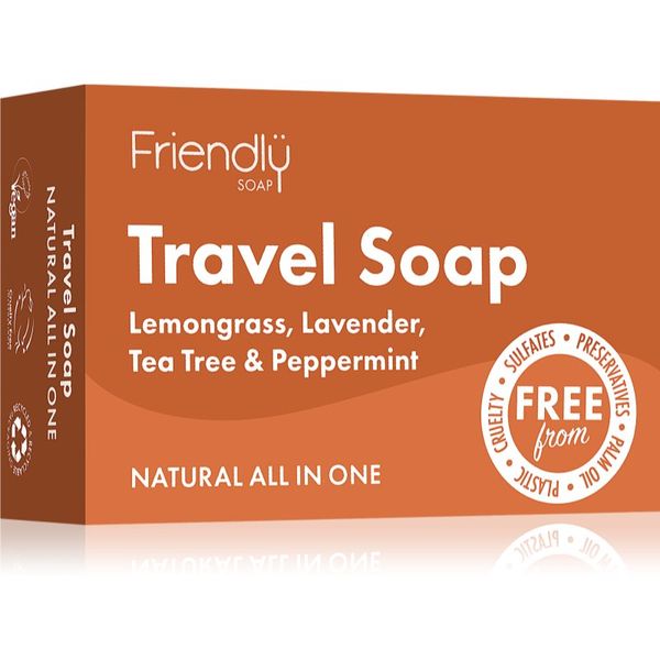 Friendly Soap Friendly Soap Travel Soap Hair & Body naravno milo za telo in lase 95 g