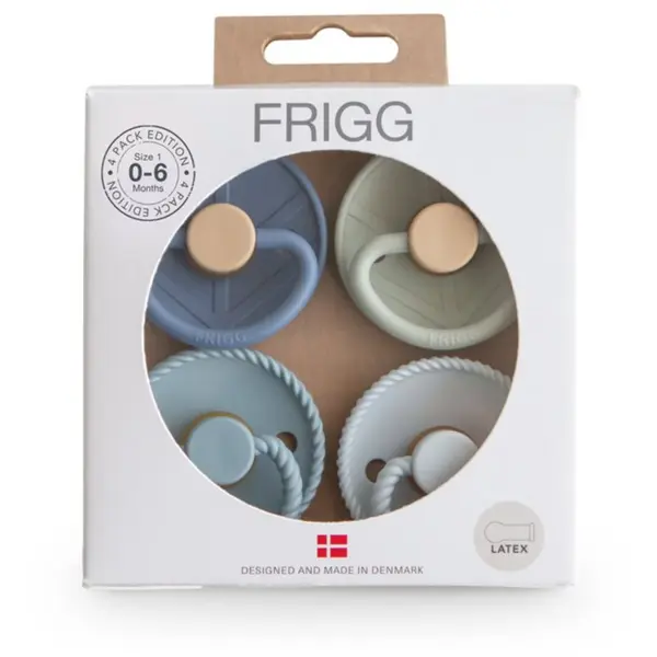 FRIGG FRIGG 4 Pack Edition Size 1:0-6 months duda Skyline Serenity