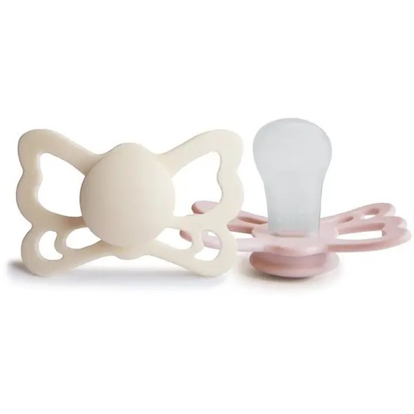 FRIGG FRIGG Butterfly Size 2:6-18 months duda Cream/Blush 2 kos