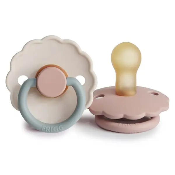 FRIGG FRIGG Daisy Size 1:0-6 months duda Blush/Cotton candy 2 kos