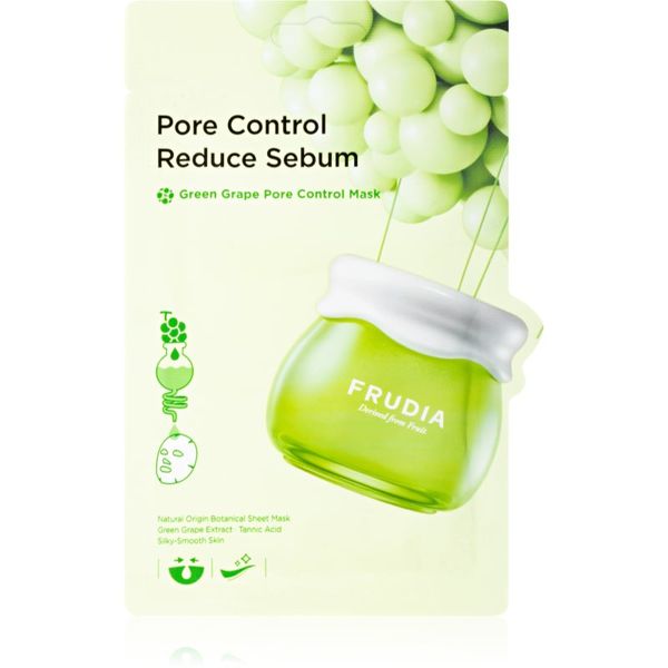 Frudia Frudia Green Grape maska iz platna za zmanjšanje por 20 ml