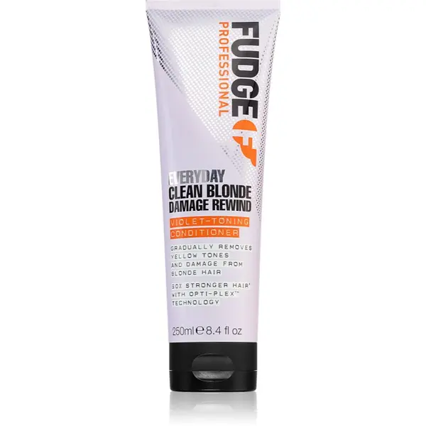 Fudge Fudge Everyday Clean Blonde Damage Rewind Conditioner balzam za vsakodnevno uporabo za blond lase in lase s prameni 250 ml