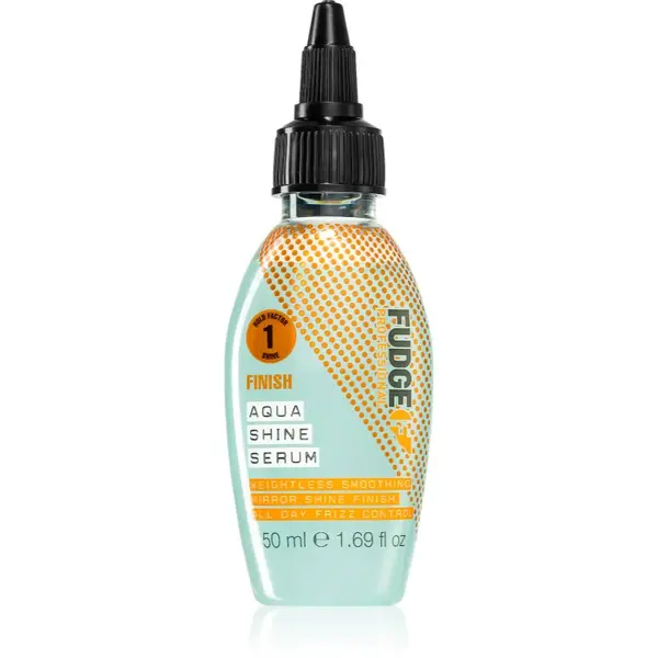 Fudge Fudge Finish Aqua Shine Serum serum za glajenje za sijaj in mehkobo las 50 ml
