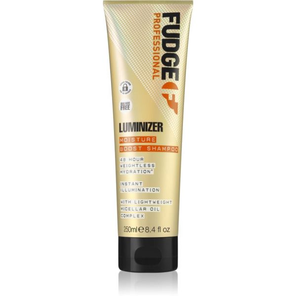 Fudge Fudge Luminizer Moisture Boost Shampoo vlažilni šampon za zaščito barve za barvane in poškodovane lase 250 ml