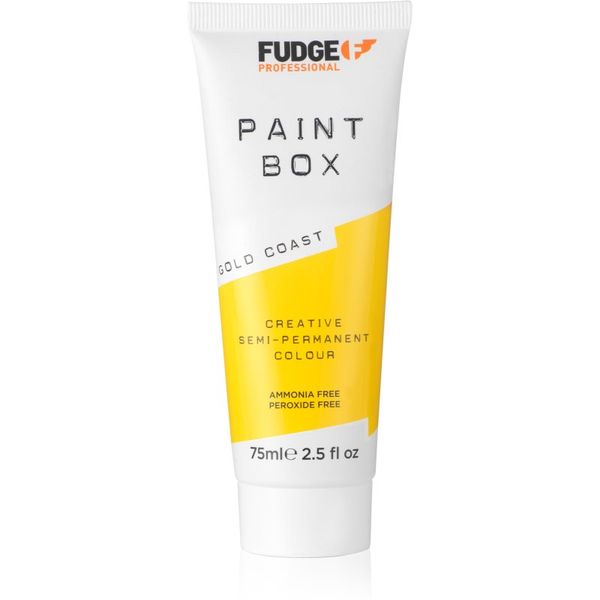 Fudge Fudge Paintbox semi permanentna barva za lase za lase odtenek Gold Coast 75 ml