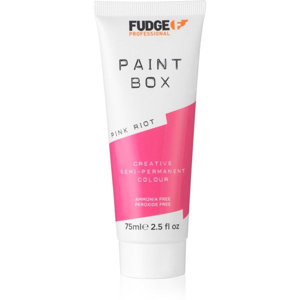 Fudge Fudge Paintbox semi permanentna barva za lase za lase odtenek Pink Riot 75 ml