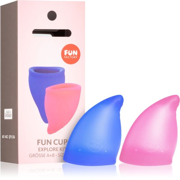 Fun Factory Fun Factory Fun Cup A + B menstrualna skodelica 2 kos