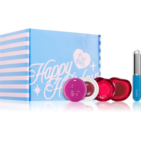 fwee fwee Lip&Cheek Set darilni set za ustnice in lica 1 kos