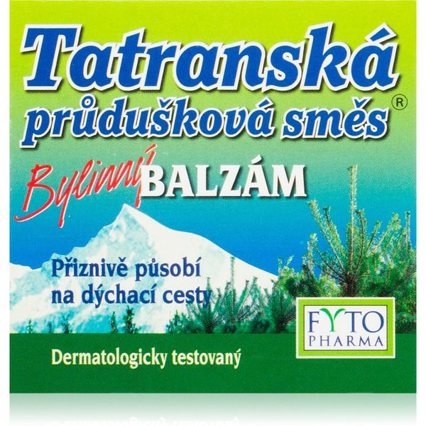 FytoPharma FytoPharma Tatran bronchial blend zeliščno mazilo za podporo normalnemu delovanju dihal 40 g