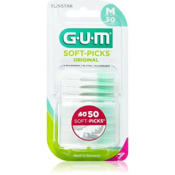 G.U.M G.U.M Soft-Picks Original dentalni zobotrebci medium 50 kos