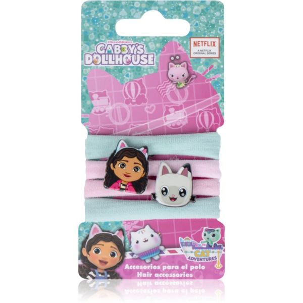 Gabby's Dollhouse Gabby's Dollhouse Hair Accessories Elastike za lase 4 kosi 4 kos