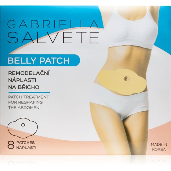 Gabriella Salvete Gabriella Salvete Belly Patch Slimming obliži za preoblikovanje trebuha in bokov 8 kos