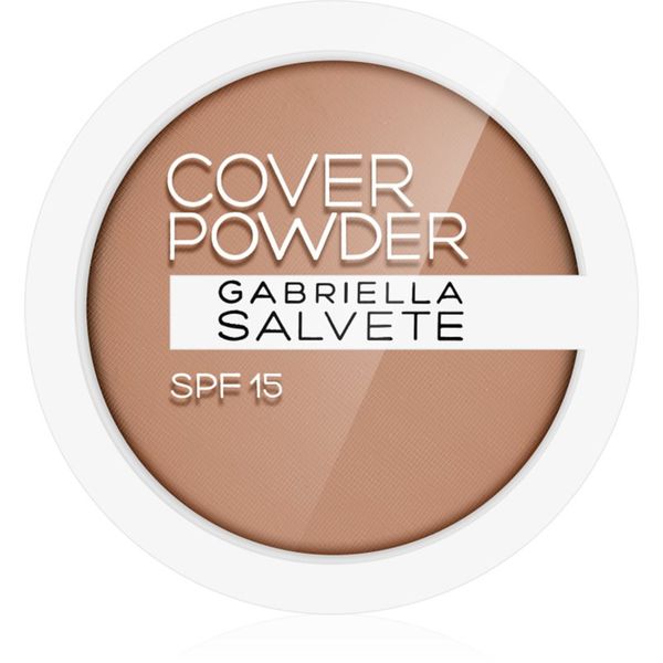 Gabriella Salvete Gabriella Salvete Cover Powder kompaktni puder SPF 15 odtenek 04 Almond 9 g