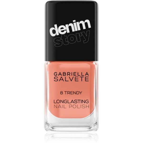 Gabriella Salvete Gabriella Salvete Denim Story dolgoobstojen lak za nohte odtenek 08 Trendy 11 ml