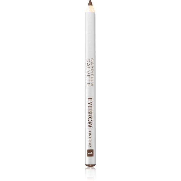 Gabriella Salvete Gabriella Salvete Eyebrow Contour svinčnik za obrvi odtenek 01 Brown 0,28 g