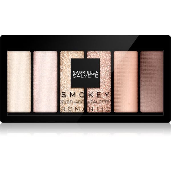 Gabriella Salvete Gabriella Salvete Eyeshadow 6 Shades Palette paleta senčil za oči odtenek 02 Romantic 12 g