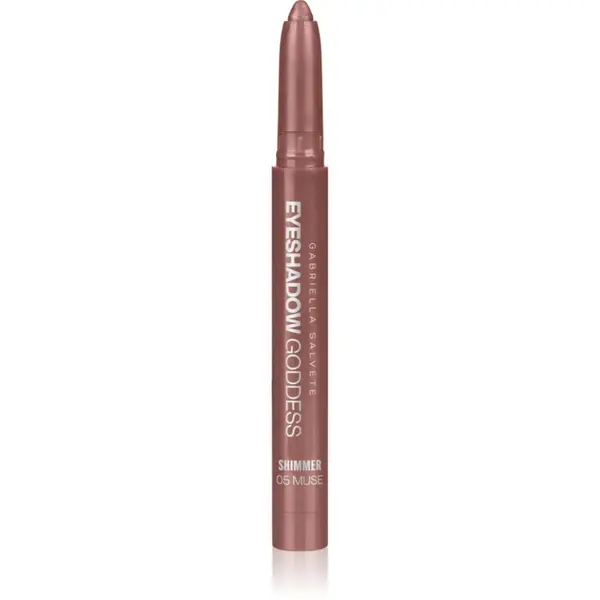 Gabriella Salvete Gabriella Salvete Eyeshadow Goddess kremasto senčila za oči v svinčniku odtenek Shimmer 05 Muse 1.3 g