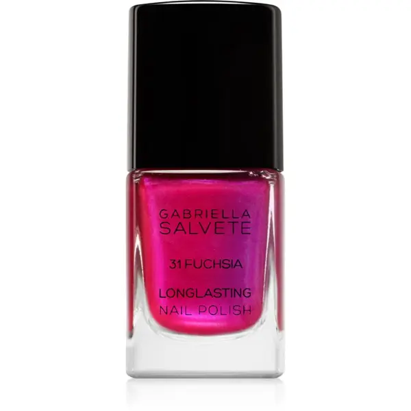 Gabriella Salvete Gabriella Salvete Longlasting Enamel dolgoobstojen lak za nohte z bisernim sijajem odtenek 31 Fuchsia 11 ml