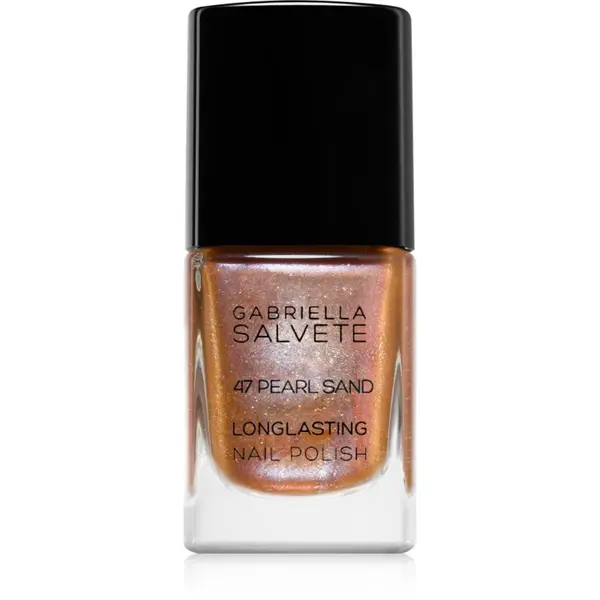 Gabriella Salvete Gabriella Salvete Longlasting Enamel dolgoobstojen lak za nohte z bisernim sijajem odtenek 47 Pearl Sand 11 ml