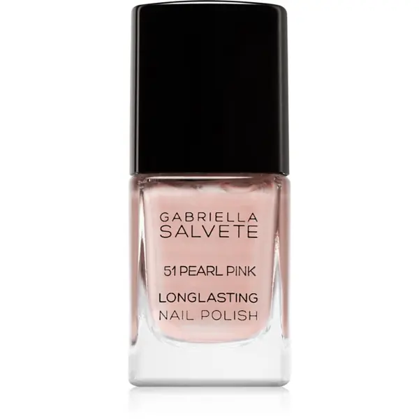 Gabriella Salvete Gabriella Salvete Longlasting Enamel dolgoobstojen lak za nohte z bisernim sijajem odtenek 51 Pearl Pink 11 ml