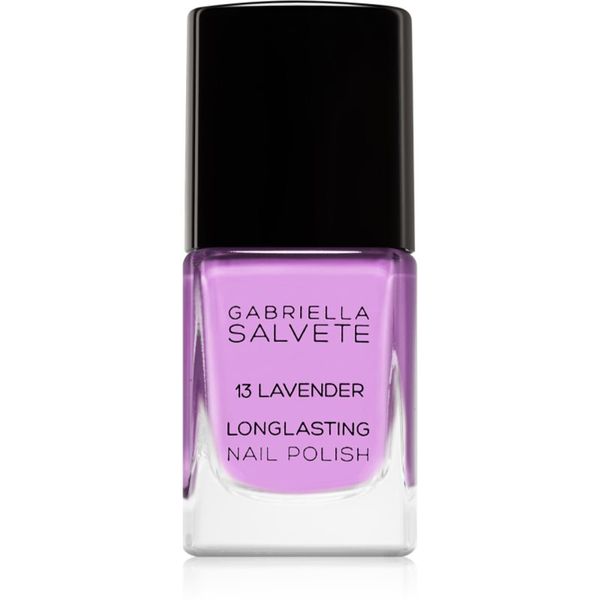 Gabriella Salvete Gabriella Salvete Longlasting Enamel dolgoobstojen lak za nohte z visokim sijajem odtenek 13 Lavender 11 ml