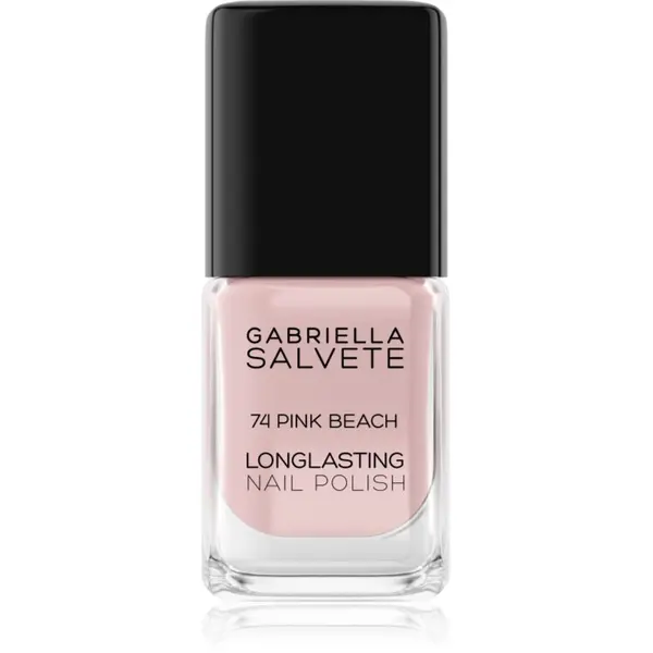 Gabriella Salvete Gabriella Salvete Longlasting Enamel dolgoobstojen lak za nohte z visokim sijajem odtenek 74 Pink Beach 11 ml