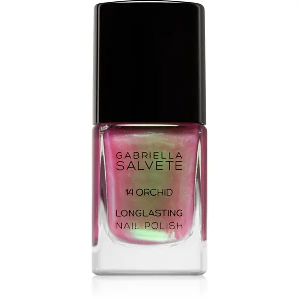 Gabriella Salvete Gabriella Salvete Longlasting Enamel lak za nohte s holografskim učinkom odtenek 14 Orchid 11 ml