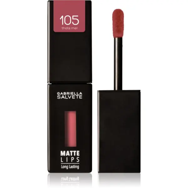 Gabriella Salvete Gabriella Salvete Matte Lips dolgoobstojna tekoča šminka z mat učinkom odtenek 105 That's Me! 4,5 ml