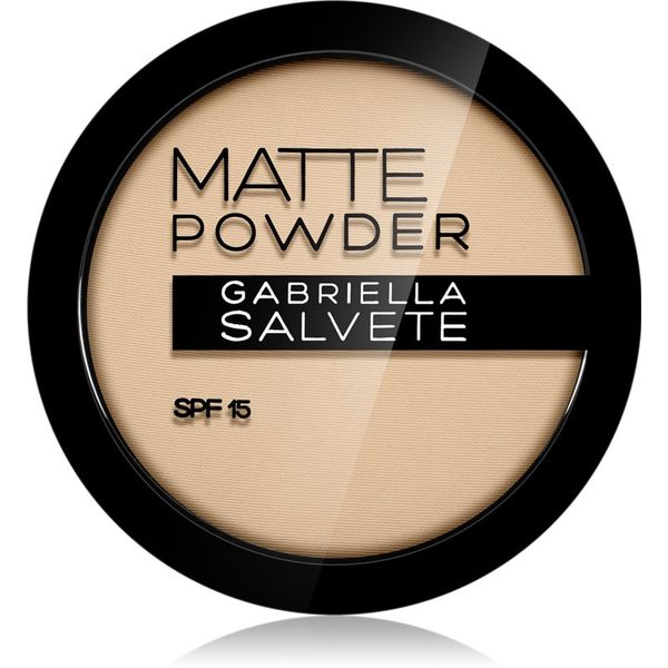 Gabriella Salvete Gabriella Salvete Matte Powder matirajoči puder SPF 15 odtenek 01 8 g