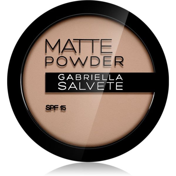 Gabriella Salvete Gabriella Salvete Matte Powder matirajoči puder SPF 15 odtenek 03 8 g