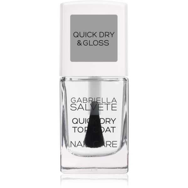 Gabriella Salvete Gabriella Salvete Nail Care Quick Dry & Gloss hitro sušeči zgornji lak 11 ml