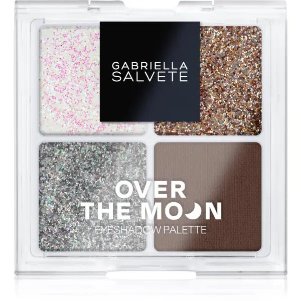 Gabriella Salvete Gabriella Salvete Over The Moon paleta senčil za oči Glitterverse 4 g
