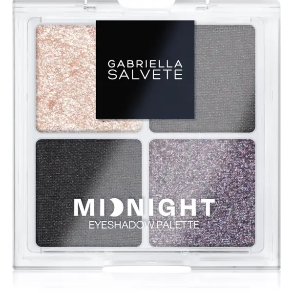 Gabriella Salvete Gabriella Salvete Over The Moon paleta senčil za oči Midnight 4 g