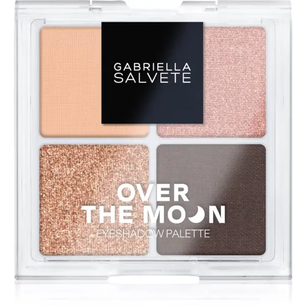 Gabriella Salvete Gabriella Salvete Over The Moon paleta senčil za oči Nude Phase 4 g