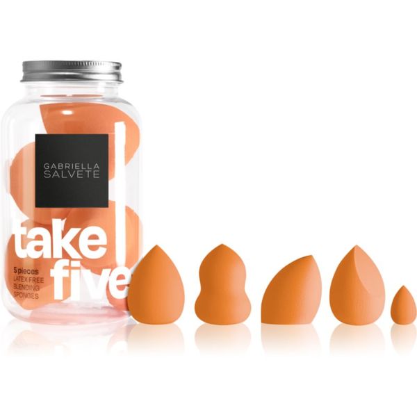 Gabriella Salvete Gabriella Salvete Take Five Orange set aplikatorjev (za obraz)