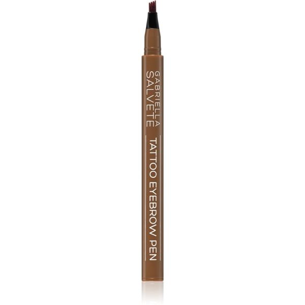 Gabriella Salvete Gabriella Salvete Tattoo Eyebrow Pen tekoče črtalo za obrvi odtenek 02 Brown 0,28 g