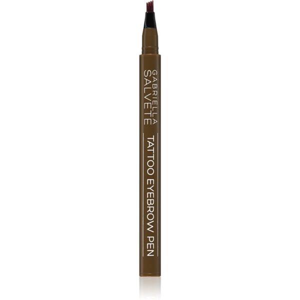 Gabriella Salvete Gabriella Salvete Tattoo Eyebrow Pen tekoče črtalo za obrvi odtenek 03 Dark Brown 0,28 g