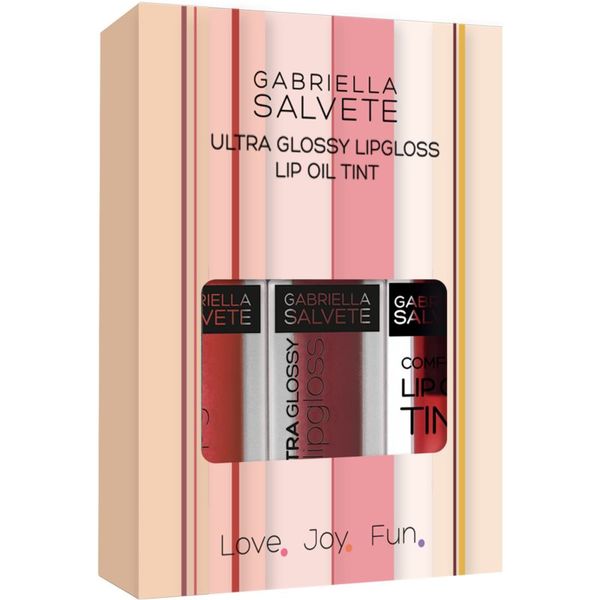 Gabriella Salvete Gabriella Salvete Ultra Glossy & Tint darilni set 03(za ustnice)