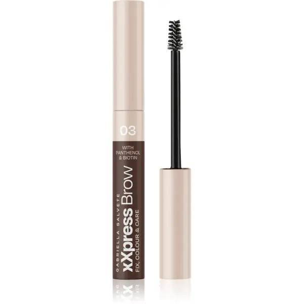 Gabriella Salvete Gabriella Salvete XXPress Brow fiksacijski gel za obrvi odtenek 03 6 ml