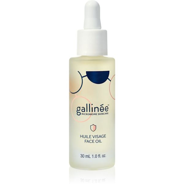 Gallinée Gallinée SKIN CARE Prebiotic Face Oil olje za obraz za posvetlitev in zgladitev kože 30 ml