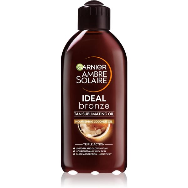 Garnier Garnier Ambre Solaire Ideal Bronze negovalno olje za sončenje SPF 2 200 ml