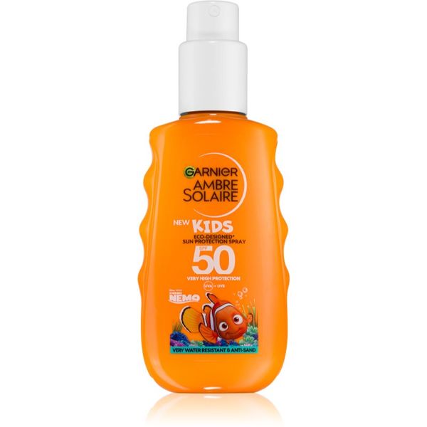 Garnier Garnier Ambre Solaire Kids pršilo za sončenje za otroke SPF 50+ 150 ml