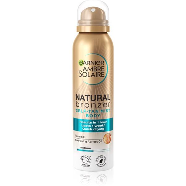 Garnier Garnier Ambre Solaire Natural Bronzer samoporjavitvena meglica za telo 150 ml