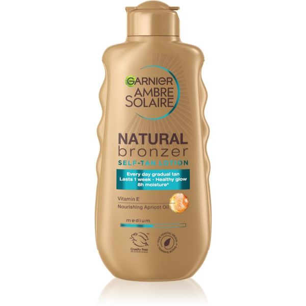 Garnier Garnier Ambre Solaire Natural Bronzer tonirano mleko za postopno porjavitev 200 ml