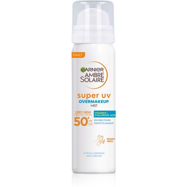 Garnier Garnier Ambre Solaire Super UV meglica za obraz z visoko UV zaščito SPF 50 75 ml