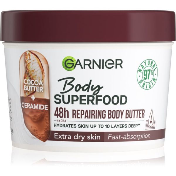 Garnier Garnier Body SuperFood hranilno maslo za telo s kakavom 380 ml