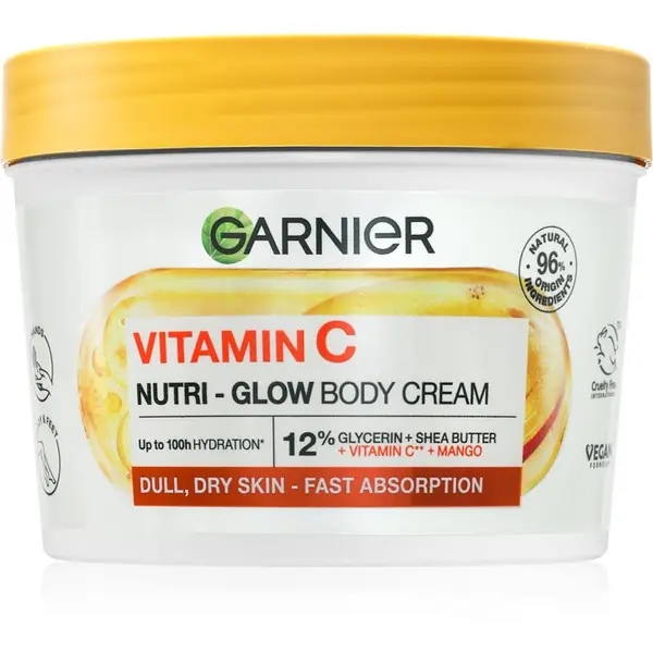 Garnier Garnier Body SuperFood posvetlitvena krema za telo z vitaminom C 380 ml
