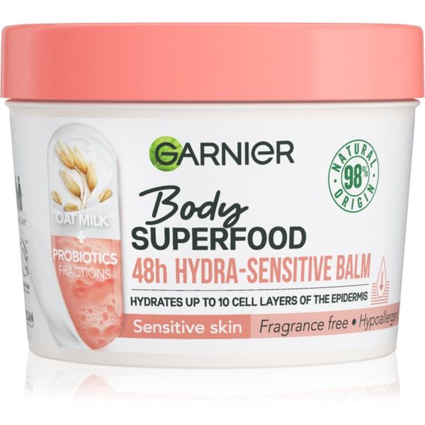 Garnier Garnier Body SuperFood vlažilna krema za telo za suho in občutljivo kožo 380 ml