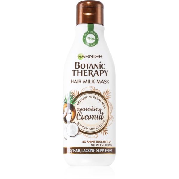 Garnier Garnier Botanic Therapy Hair Milk Mask Nourishing Coconut maska za lase za suhe in krhke lase 250 ml